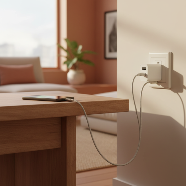 ambiente Cargador de pared USB + Tipo C
