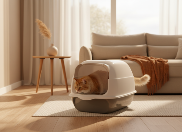ARENERA PARA GATO CUBIERTA -(50*33*35)