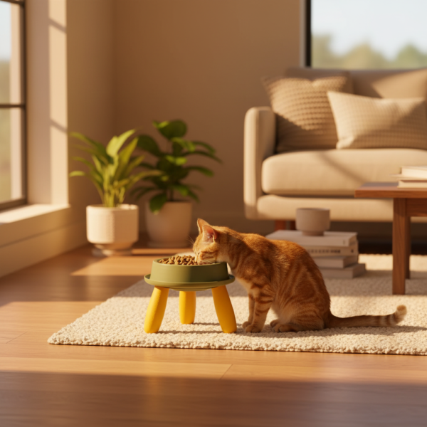 COMEDERO MASCOTAS - ELEVADO PATITAS