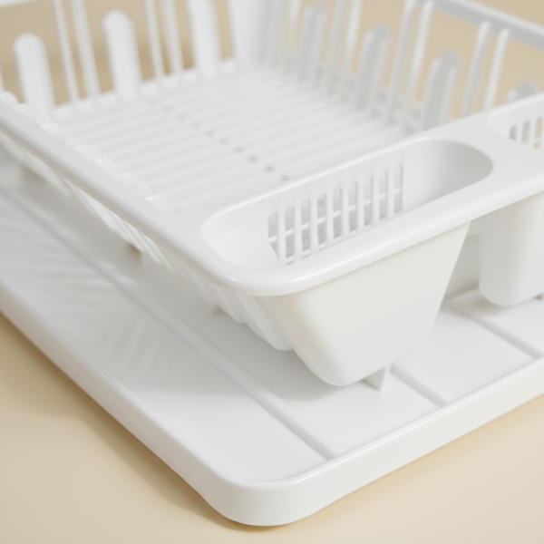Set Escurridor De Platos Blanco 918